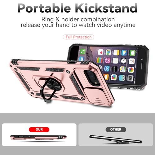 Coque iPhone 8 Plus antichoc militaire robuste avec béquille de support - 2