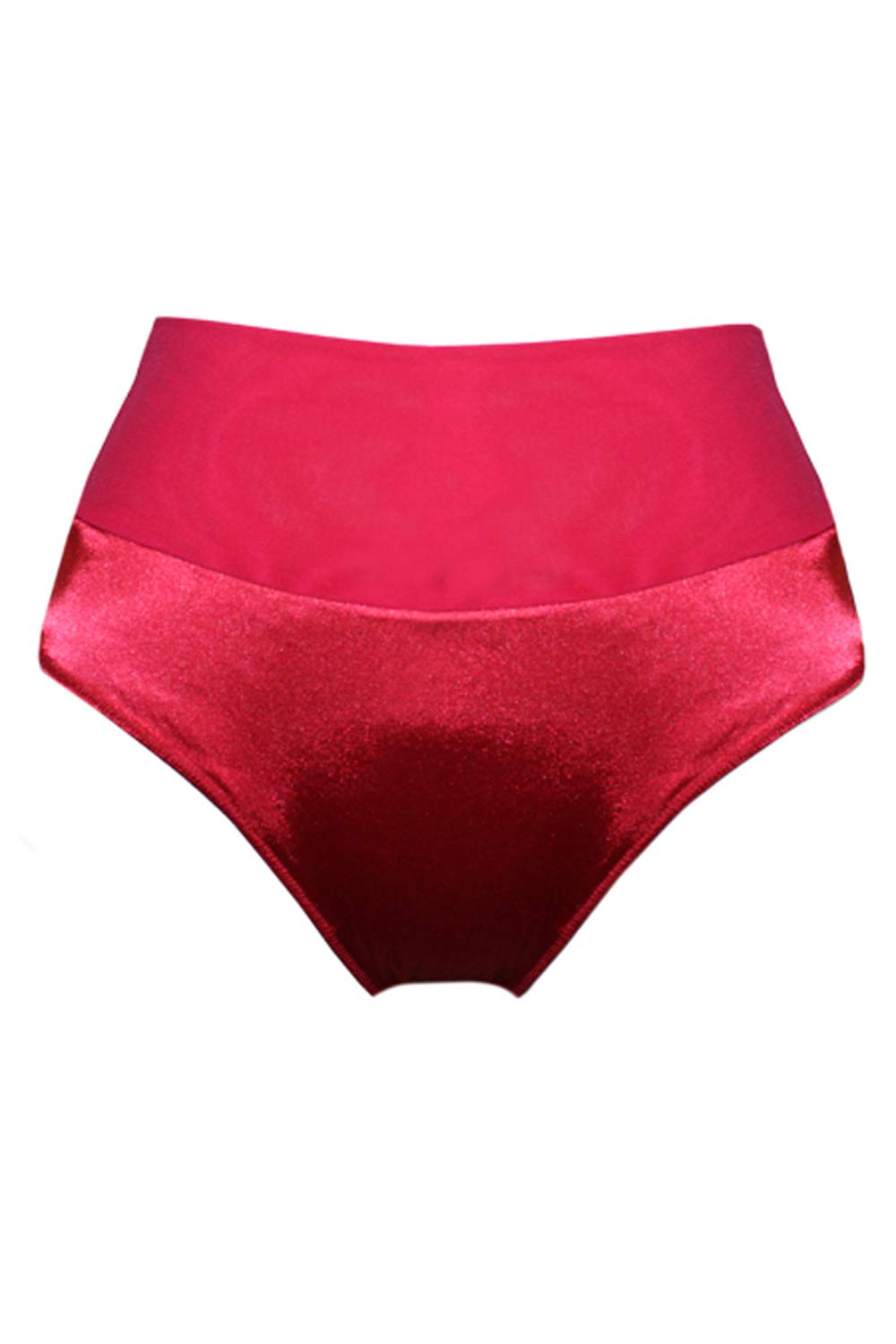 TIA LYN Seamless Satin and Mesh Hipster