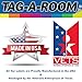 Tag-A-Room Color Coded Home Moving Box Labels, 800 Count 4 Bedroom House Pack + Fragile Stickers, Moving Supplies, Moving & Packing Stickers