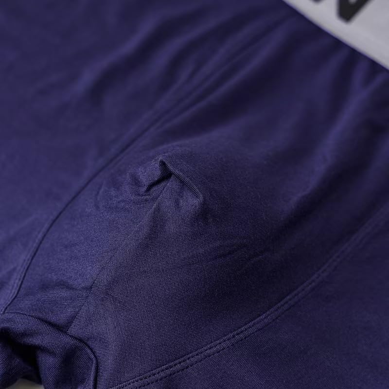 Men's Cotton Boxer Briefs, 4-Pack, Multi-Color Pack with Navy, Black, Dark Gray, Light Gray3