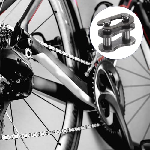 QUARKZMAN 30 Stück #25 Kettenverbindungsglieder 8.5mm Teilung Kohlenstoffstahl Rollenkette Verbindungsglieder Master Link Ersatz Für Bike Bicycle Go Kart