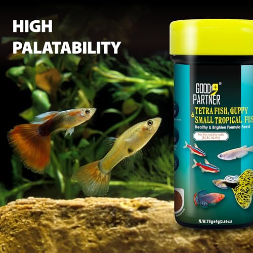 Purify Series for Tetra Fish Food, Small Tropical Sinking Pellets, Suitable for Betta, Guppy Fish, All Natural Ingredients, Balanced Composition of Fish Feed, 2.65 oz (Pack of 1)