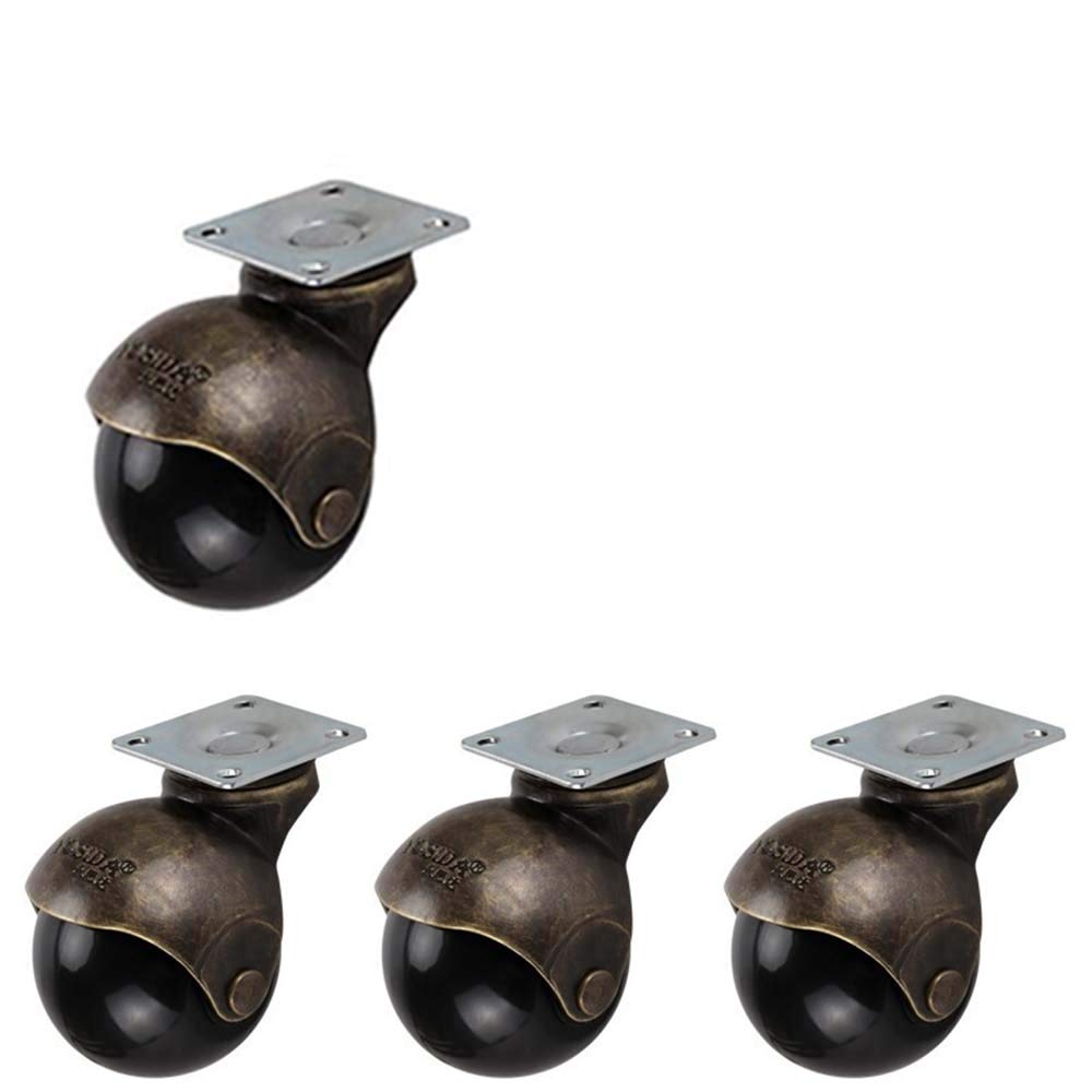 Roulettes pivotantes 50mm pour déplacer un meuble lourd sans rayer le parquet