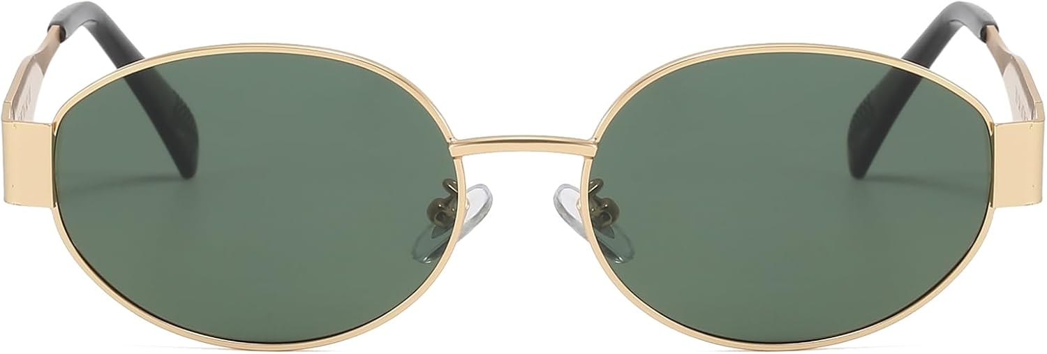 Dollger Retro Oval Sunglasses for Women and Men Burundi Ubuy