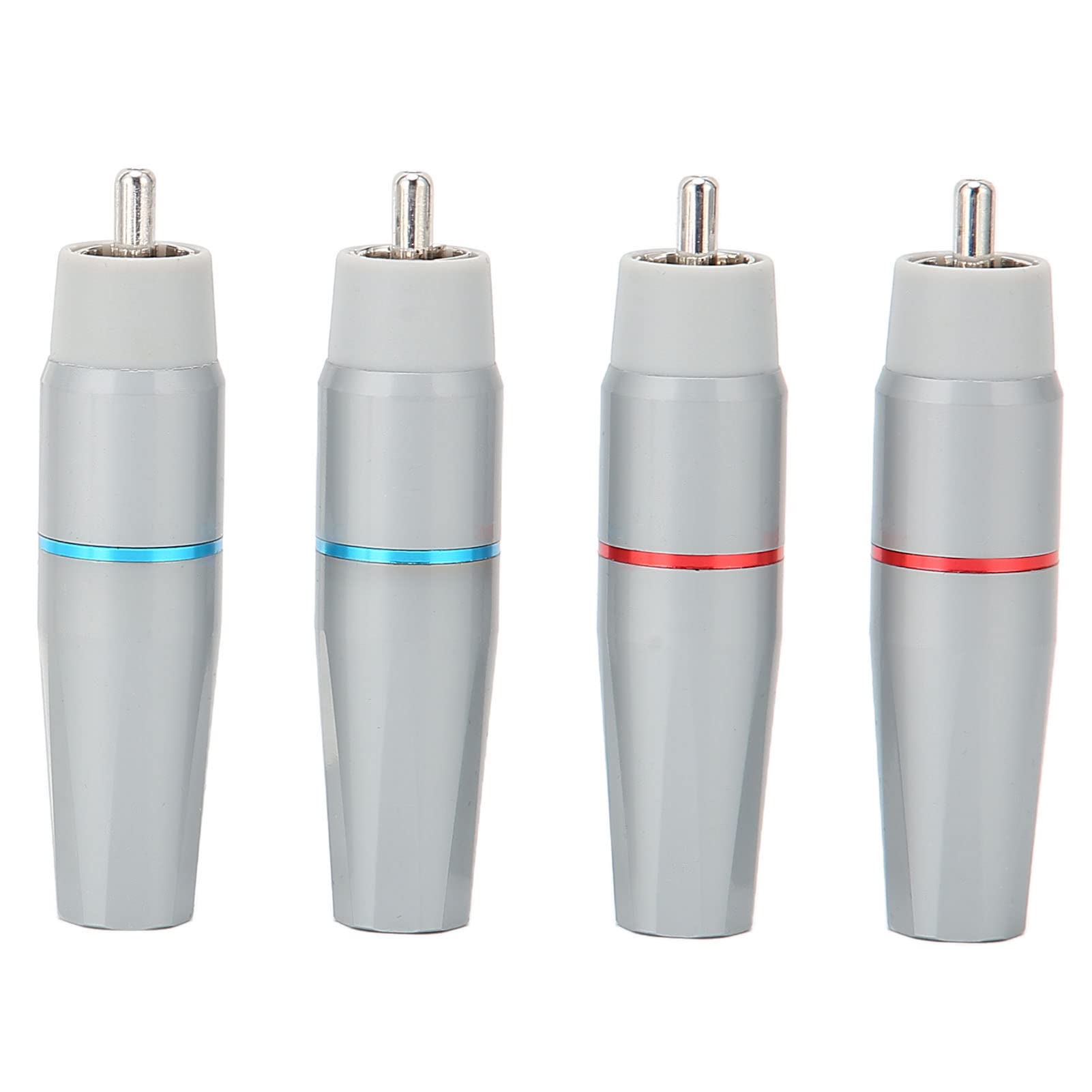 Prise RCA, A200(R) Connecteur De Câble Audio-vidéo en Cuivre Pur Plaqué à 4 Couches, Connecteur De Câble Audio-vidéo en Or à Souder