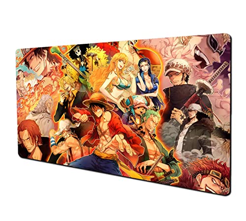 Large Mouse Pad,Non-Slip Rubber Mousepad,Anime Gaming Mouse Pad,Waterproof Keyboard Desk Mouse Mat For Game,Work,Office,Home Decor Computer Accessories #TOP12