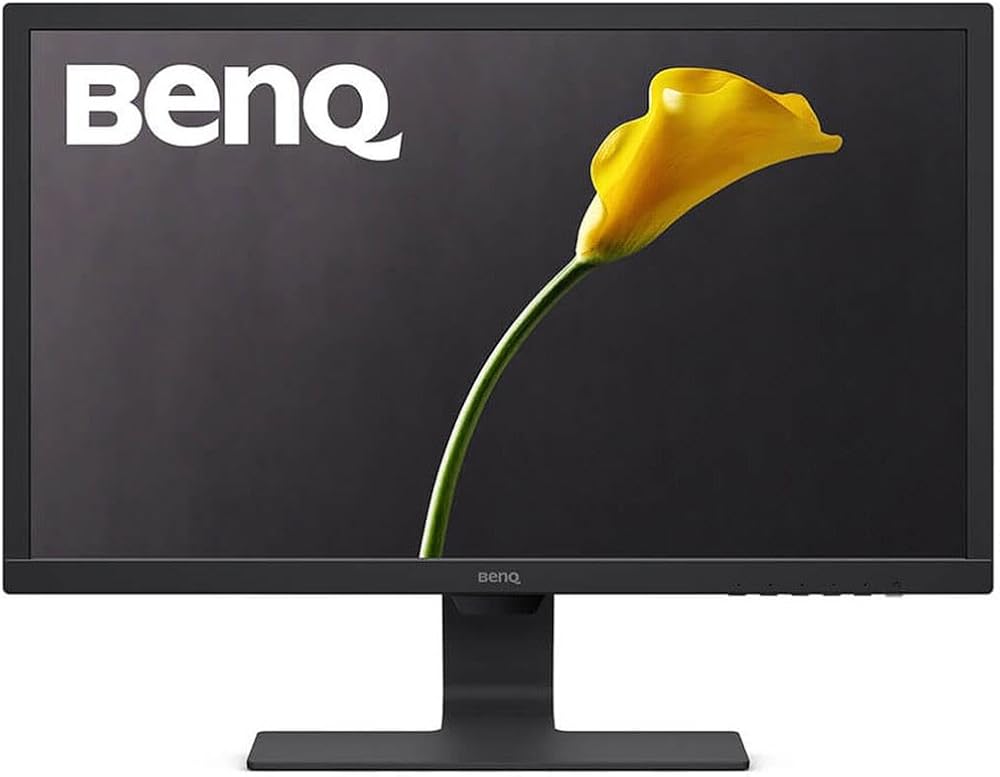 BenQ 24 Inch 1080P Monitor | 75 Hz for Gaming | Proprietary Eye-Care Tech |Adaptive Brightness for Image Quality - View 1