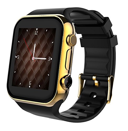 black and gold smartwatch