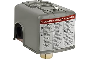 Water Pressure Switch 40-60 PSI Well