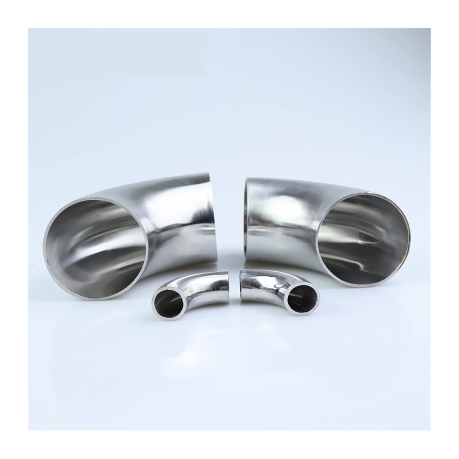 OD 16/19/22/25/28/32/34/38/45/51/57/63/76/89/102mm 304 Stainless Steel Elbow Welding 90 Degree Pipe Fittings Cheerfully (Size : Pipe OD 102mm)