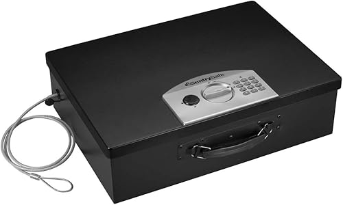SentrySafe PL048E, caja de seguridad electrónica, 0.5 pies cúbicos, negra