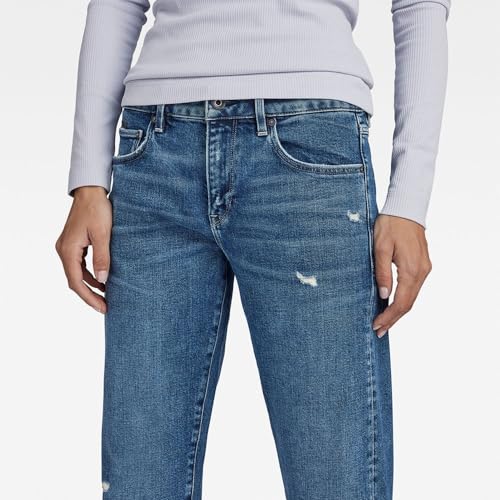 G-STAR Damen Kate Boyfriend Jeans, Blau (Antique Faded Orinoco Blue Destroyed D15264-c052-g120), 26W / 32L – Ansicht 5