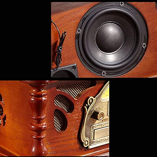 TAISK Tourne-Disque, européen rétro rétro Big Horn Gramophone Vinyl Record Machine Multifonction Bluetooth CD Radio Play… - Les Beatles, Paul McCartney, John Lennon, RIngo Starr, George Harrison TAISK Tourne-Disque, européen rétro rétro Big Horn Gramophone Vinyl Record Machine Multifonction Bluetooth CD Radio Play… – Image 5