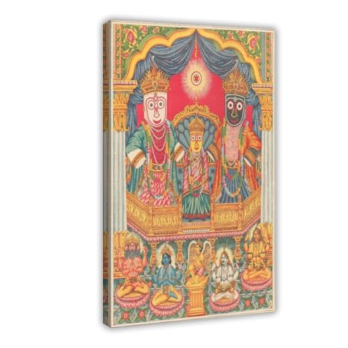 Tableau de décoration Krishna Seigneur du monde impression sur toile premium