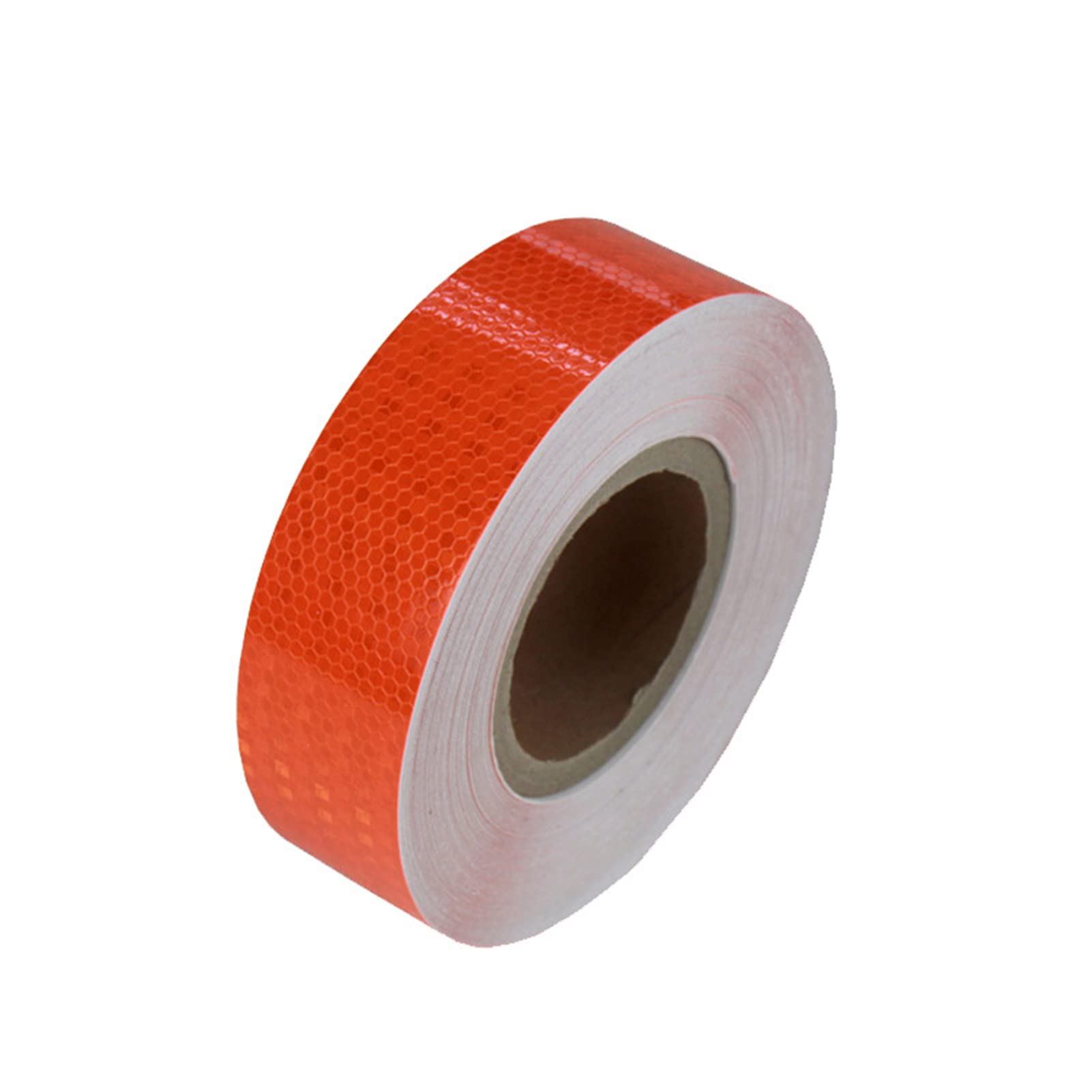 Nastro segnaletico Nastro riflettente di segnalazione avvertimento multicolore 20 m x 5 cm 0,4 mm(Oranje)