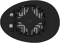 Vista 3 de Conjunto de vidrio para espejo lateral del pasajero con placa de respaldo de plástico calentada compatible con Mini Cooper 2007-2015, Countryman