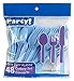 Baby Blue & Light Pink Heavy Duty Plastic Cutlery Sets - 16 Spoons, 16 Forks, 16 Knives - 2 packs of 48 each 96 pcs total - One Blue & One Pink