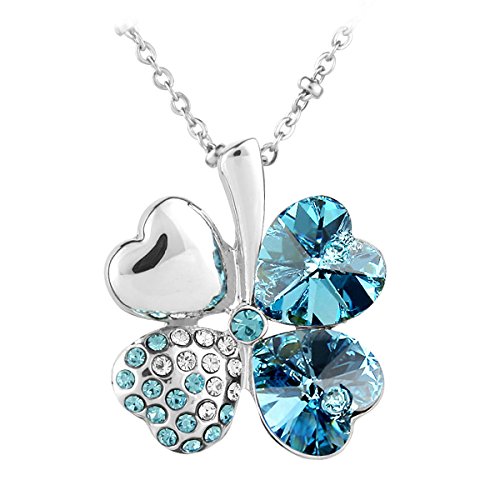 Le Premium® Collana Pendente con Trifoglio con