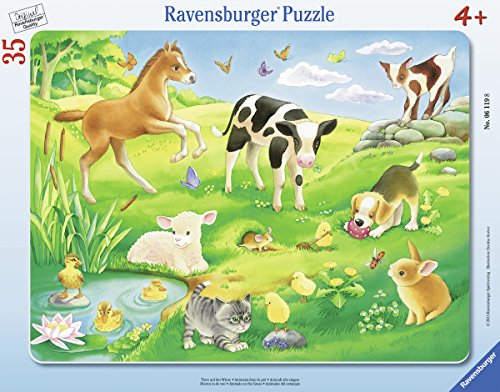 Preisvergleich Produktbild Ravensburger 06119 - Tiere auf der Wiese