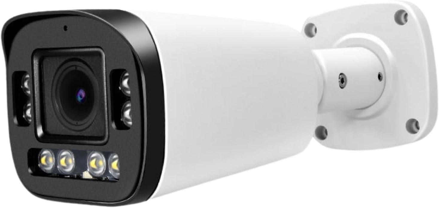 Evertech Clear Night Vision 1080P (TVI/AHD/CVI/1200tvl) 2.8-12mm Manual Zoom Security Camera, WDR (1080P Only), Smart IR, HLC, 2MP Outdoor NTSC Analog CCTV Cameras for Video Surveillance