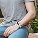 Wearlizer Compatible with Charge 3 Bands for Fitbit Charge 4 Band Women Metal Replacement Charge 3 hr Band Accessories Strap Bracelet Bangle Silver
