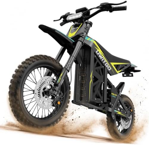 Electric Dirt Bike for Teens Adults - 4000w 48.8 Mph Motor, 52v 2...