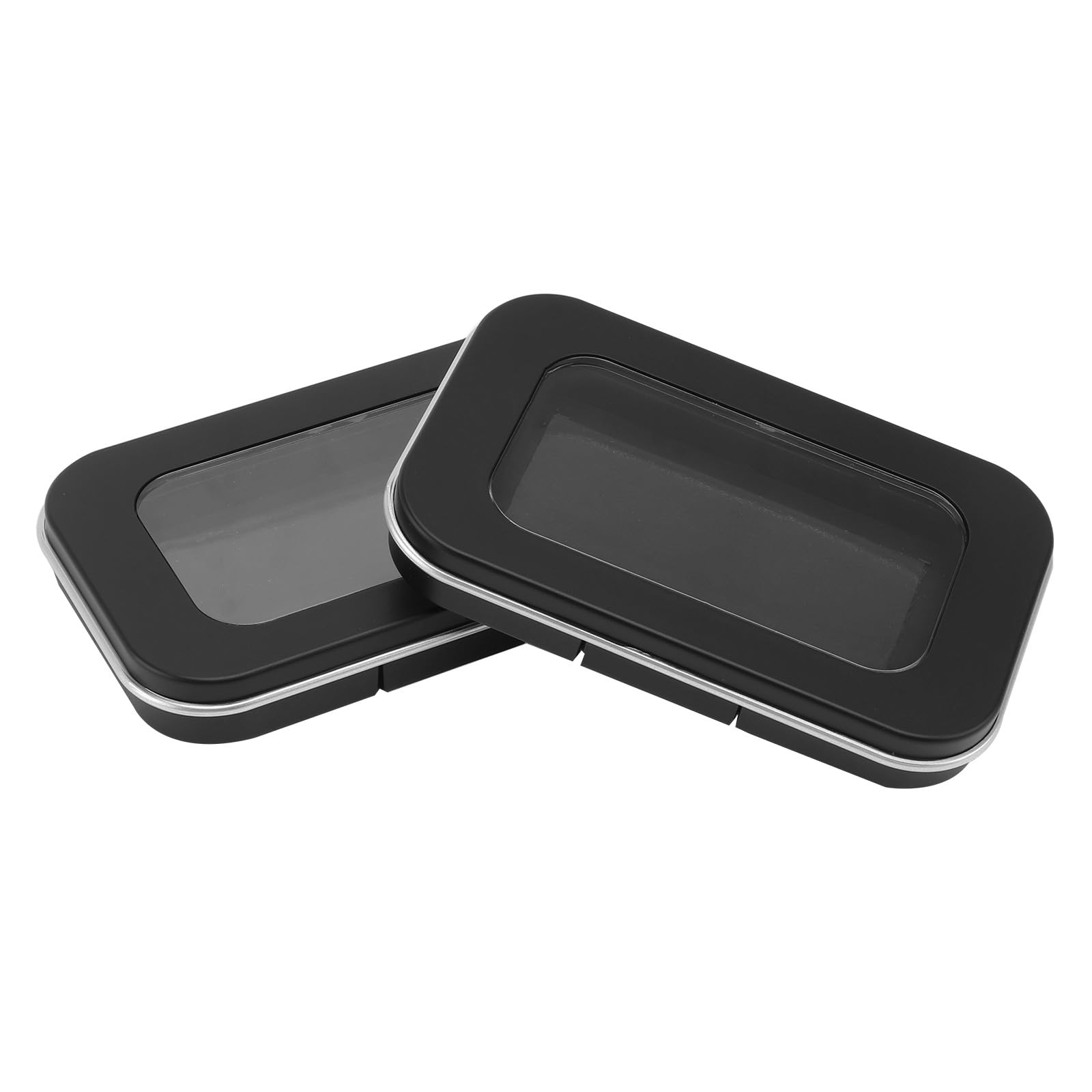Housoutil 2pièces Boîte à Yeux Magnétique Vide Pour Maquillage Organisateurs De Cosmétiques Palette De Rangement Pratique Pour Fards à Paupières Et Blush