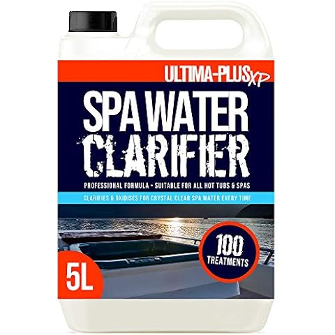 ULTIMA-PLUS XP Spa Water Clarifier - Transforms Hot Tub Water From Cloudy and Dirty to Crystal Clear - Suitable for all Hot Tubs, Spas and Pools (5 Litres) Cover