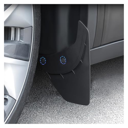 Guardabarros de coche para Tesla Model Y 2021-2025 que evitan salpicaduras en las cuatro ruedas 4