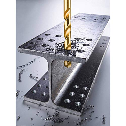 kwb Titan HSS Metallbohrer Ø 4,5 mm mit speziellem Spitzenanschliff, langer Standzeit und hoher Schnittgeschwindigkeit beim Bohren mit… – Ansicht 3
