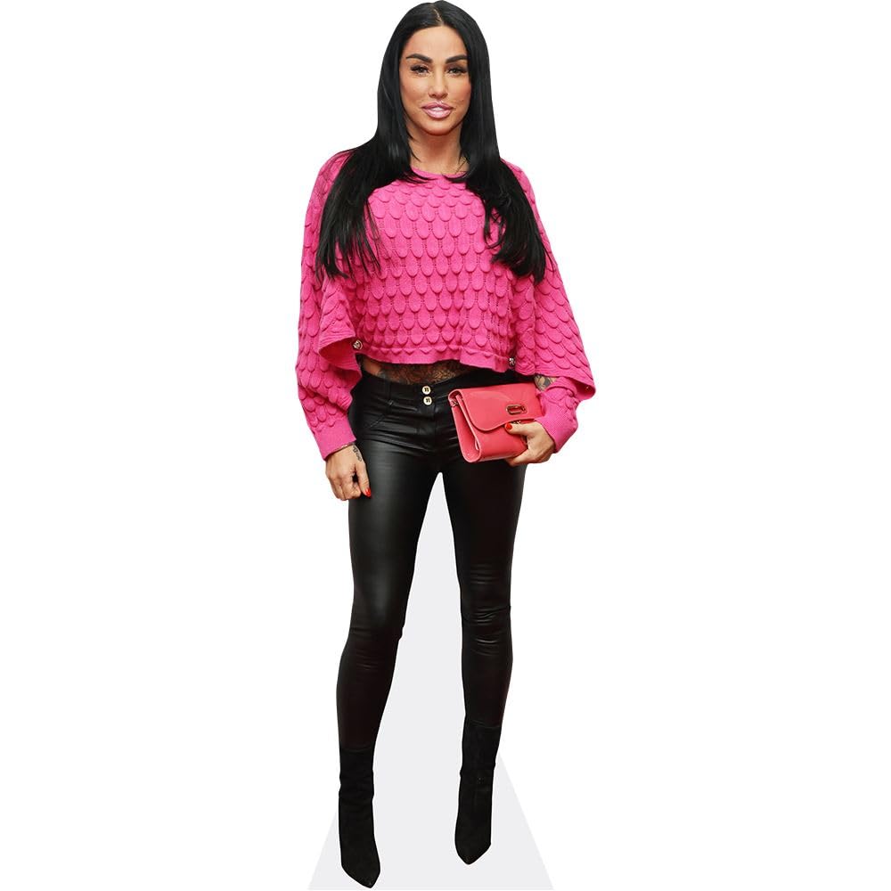 Katie Price (Pink Top) Mini Size Cutout