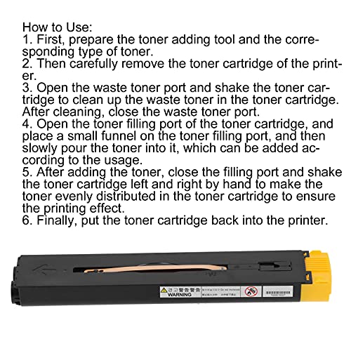Gele toner, heldere en heldere printeraccessoires voor buiten voor werknemers - Image 5