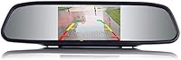 Vista 1 de Monitor de video de coche de 4.3 pulgadas, espejo retrovisor automático, pantalla LCD de 12 V-24 V, montaje universal, espejo de corriente con clip