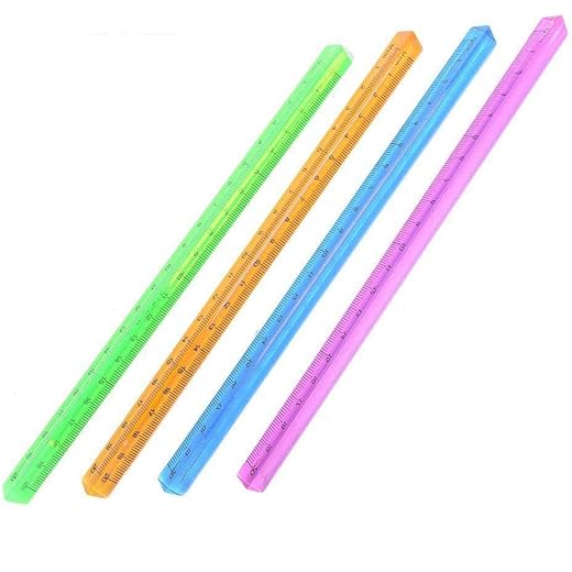 Pmw Triangle Scales Pack of 3 15 Cm