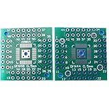 変換基板 表面 QFN44 0.5mm、裏面 QFN48 0.5mm 1枚入 ＜pcb-103＞