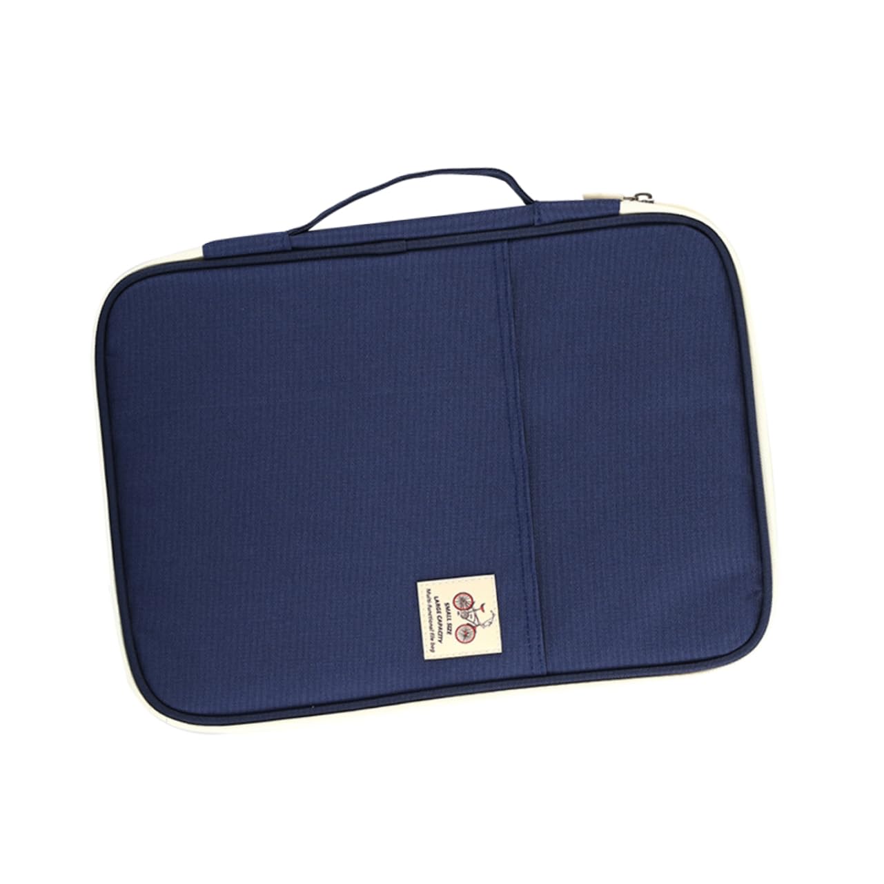 SHINEOFI Multifunktionale A4 Dokumententasche Mit Reißverschluss Business Portfolio Organizer Große Aufbewahrungstasche Für Reisen Und Büro Marineblau Für Herren Und Damen