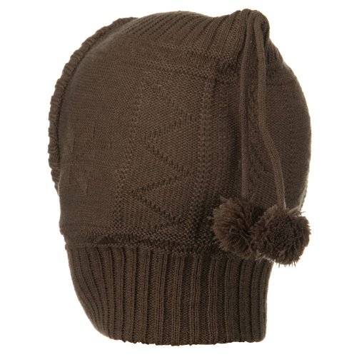 Solid Children Ski Mask - Brown #TOP1