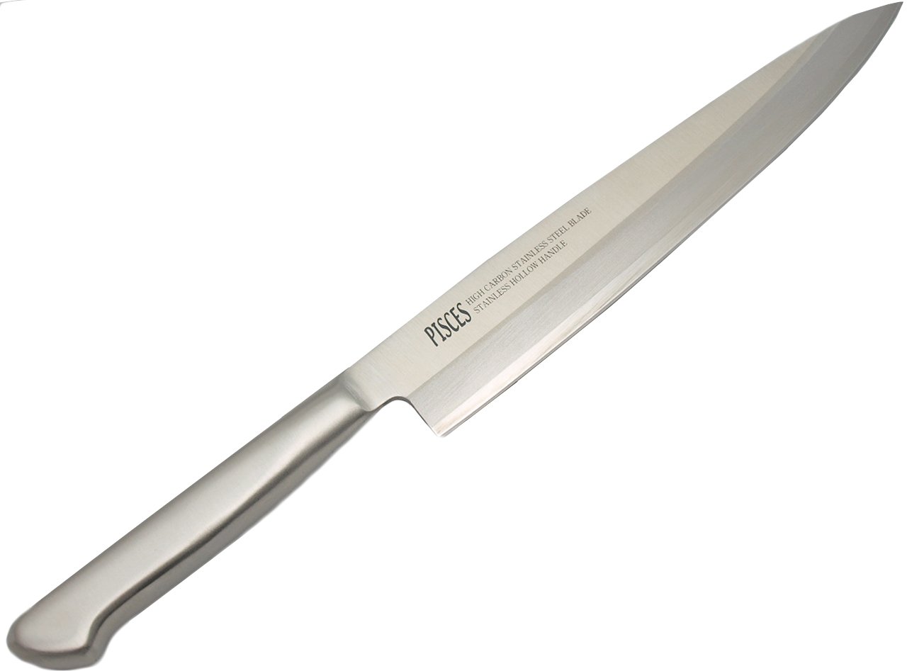 Couteau Gyuto Satake Pisces en acier inoxydable pour la découpe de précision en cuisine