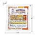All-in-One Premium Tri-Pack Popcorn - Premeasured 10.75-Ounce Popcorn Packs for 8-Ounce Commercial Poppers - 24/Case by Great Northern Popcorn