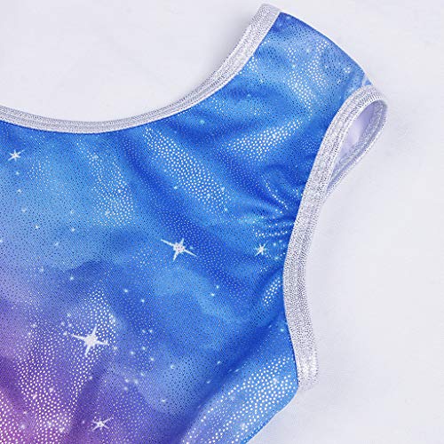 NC Roupa de Ginástica Sem Mangas para Meninas Meninas Ballet Macacão de Uma Peça - 8 (7-8A)