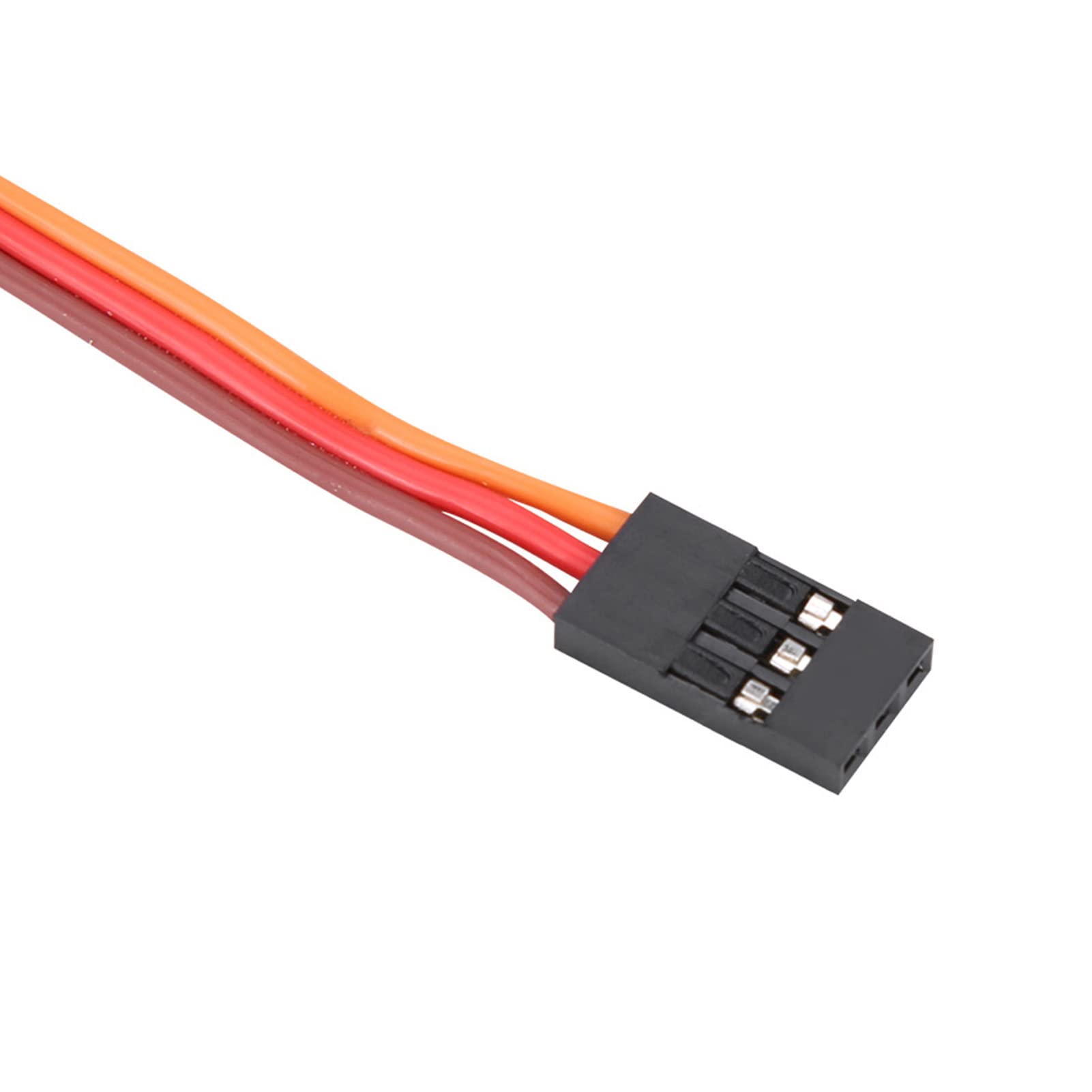 Servo Digital de Engranaje de Metal Resistente al Agua Servo de Coche RC de 180° de Alto par para 1/10 1/8 Coche de Carreras de camión Corto Disipación de Calor de Aluminio