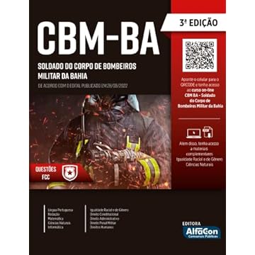 Capa do livro Soldado do Corpo de Bombeiros Militar da Bahia – CBM-BA