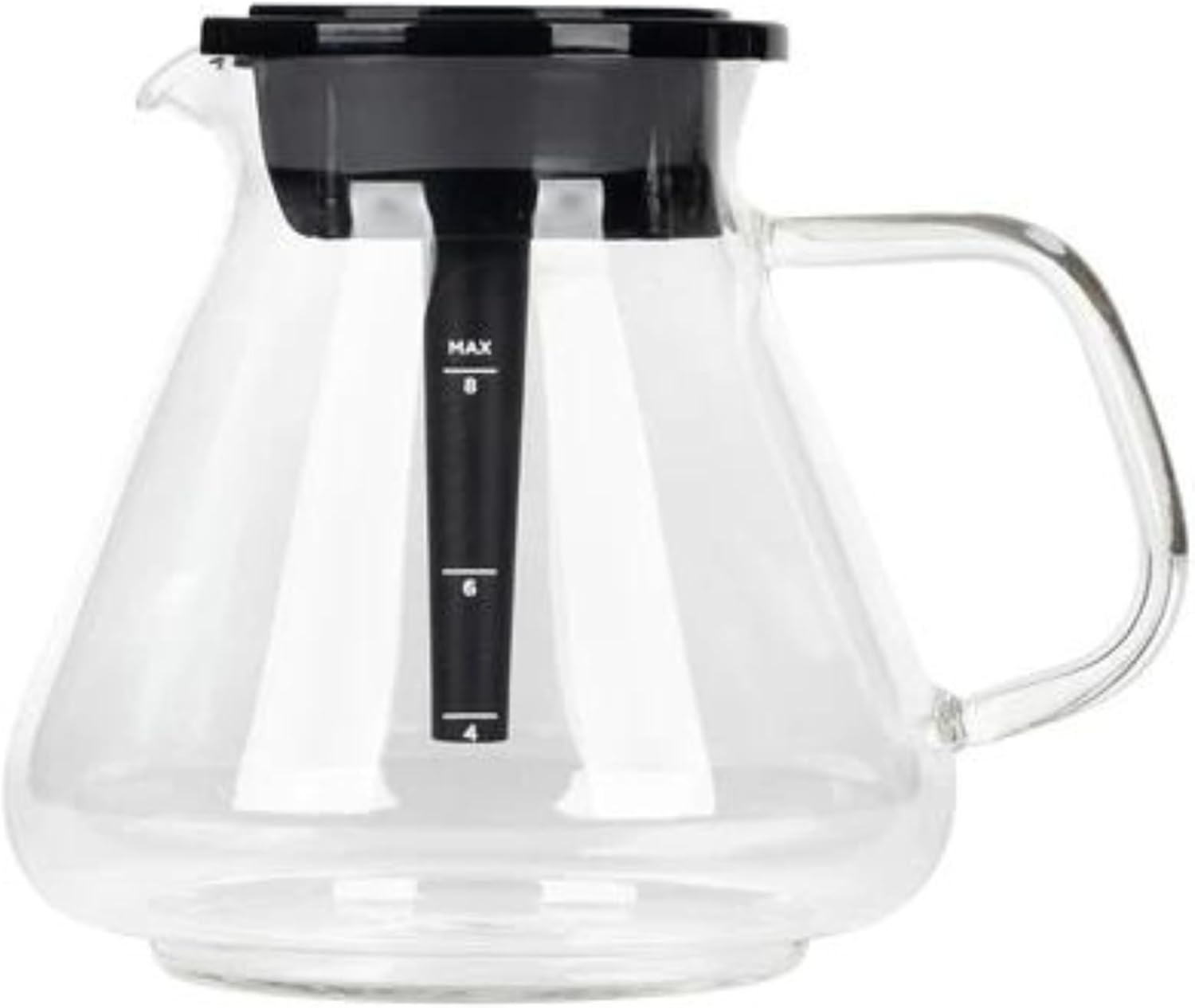 Simply Good Coffee 8-Cup Replacement Carafe With Lid for Coffee Maker. Glass Coffee Pot. Replacement Carafe For Coffee Brewers. Dripless Spout