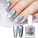Produktbild Born Pretty Glitzer Nagellack, Nagellack Holographic Glitter Regenbogen Shining Glitter Super Shine Nail Art Polish Silber