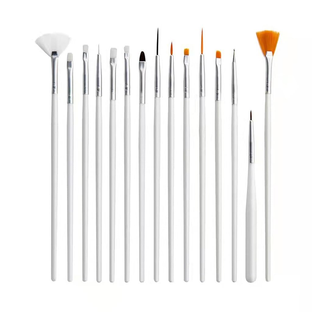 Outils poterie brosse et stylo acrylique double pointe pour décors de précision sur céramique