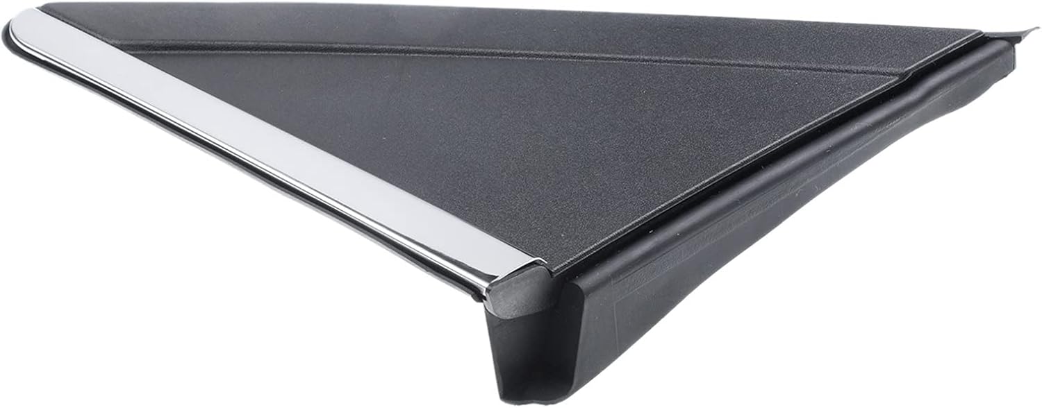 A-Premium Driver & Passenger Mirror Flag Applique Panel Compatible with Chrysler Town & Country 08-16 & Dodge Grand Caravan 08-11 & Ram C/V 14-15, Exterior Side View Mirror Triangle Trim, 2-PC Set