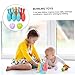 Ssguopte Kid Bowling Set Indoor Outdoor Bowling Games for Kid Plastic Toy 10Pins 2 Balls for Early Educational Toy S