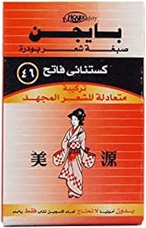 بودرة صبغة شعر دائمة من بيجين، رقم 46 - كستنائي فاتح - قد تختلف العبوة