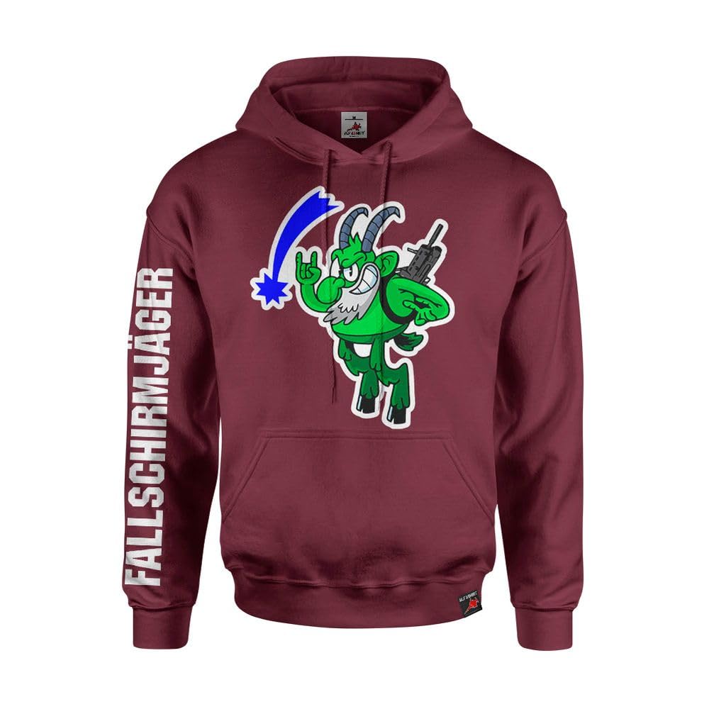 Sweat à capuche Falli FschJg Copytec #43400 pull militaire vert - 3