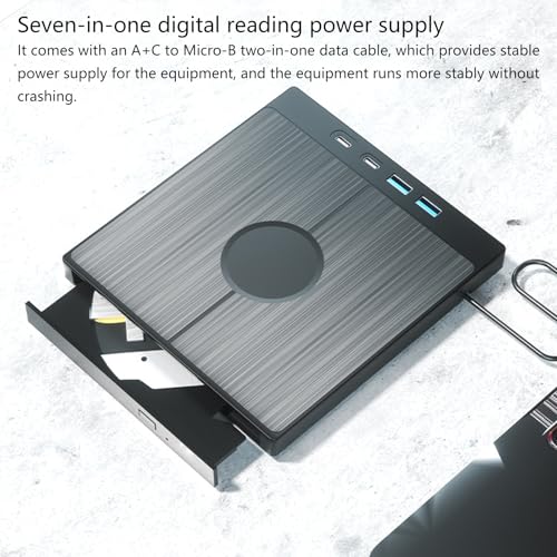 Lecteurs optiques externes USB C pour ordinateur portable - 6